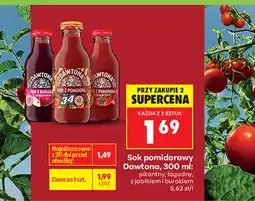 Biedronka Sok pomidorowy Dawtona oferta