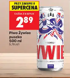 Biedronka Piwo Żywiec puszka oferta