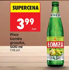 Biedronka Piwo Łomża gruszka oferta