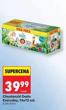 Biedronka Chusteczki Dada Everyday, 14x72 szt oferta