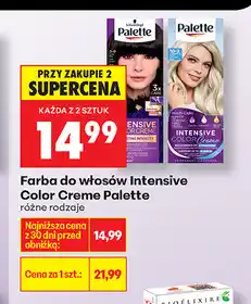 Biedronka Farba do włosów Intensive Color Creme Palette oferta