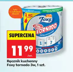 Biedronka Ręcznik kuchenny Foxy Tornado 3w, 1 szt oferta