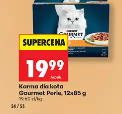 Biedronka Karma dla kota Gourmet Perle oferta