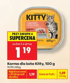 Biedronka Karma dla kota Kitty oferta