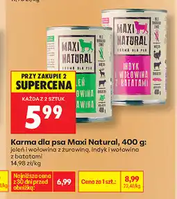 Biedronka Karma dla psa Maxi Natural oferta