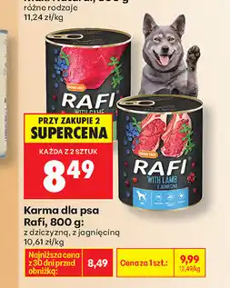 Biedronka Karma dla psa Rafi oferta