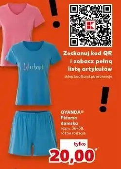 Kaufland Piżama damska 36-50 Oyanda oferta