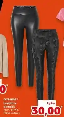 Kaufland Legginsy damskie 36-46 Oyanda oferta