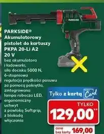 Kaufland Pistolet do kartuszy 20v Parkside oferta