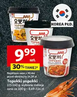 Auchan Kluski ryżowe z czosnkiem Yopokki oferta