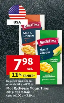 Auchan Danie hot cheddar Magic Time oferta