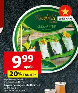 Auchan Papier ryżowy Ricefield oferta