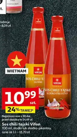 Auchan Sos chili tajski słodki Vifon oferta