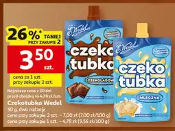 Auchan Czekotubka mleczna E. Wedel oferta