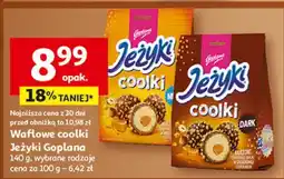Auchan Ciastka dark Jeżyki Coolki oferta