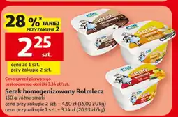 Auchan Serek czekoladowy Rolmlecz oferta