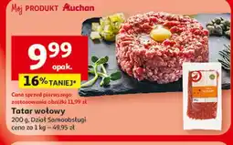 Auchan Tatar wołowy Auchan oferta