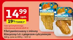 Auchan Miruna filet panierowany klasyczny Fish & Chill oferta