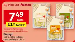 Auchan Pierogi ze szpinakiem Auchan oferta