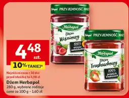 Auchan Dżem truskawkowy Herbapol oferta