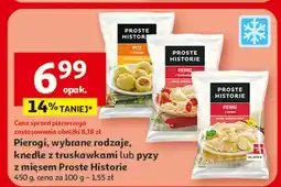 Auchan Pyzy z mięsem Iglotex Proste Historie oferta