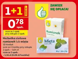 Auchan Herbata ziołowa rumianek Podniesiony Kciuk oferta