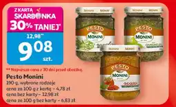 Auchan Pesto rucola Monini oferta