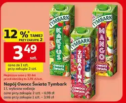 Auchan Napój mango Tymbark Owoce Świata oferta