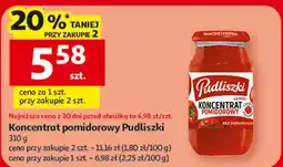 Auchan Koncentrat pomidorowy 30% Pudliszki oferta