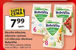 Auchan Kaszka mleczno-zbożowa 4 owoce Bobovita oferta