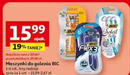 Auchan Maszynka do golenia Bic Soleil Bella oferta