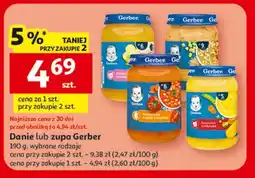 Auchan Zupka krupniczek drobiowy z warzywami Gerber oferta