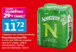 Auchan Piwo Namysłów Pils oferta