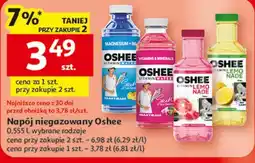 Auchan Napój malina i grejpfrut Oshee Vitamin Lemonade oferta