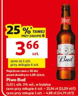 Auchan Piwo Bud oferta