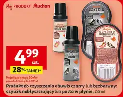 Auchan Czyścik nabłyszczający czarny Auchan Różnorodne (Logo Czerwone) oferta