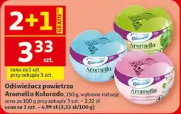 Auchan Odświeżacz powietrza gardenia Kolorado Aromella oferta