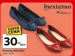 Auchan Baleriny damskie 36-42 Inextenso By Auchan oferta