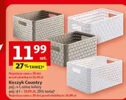 Auchan Koszyk country 6 l Rotho oferta