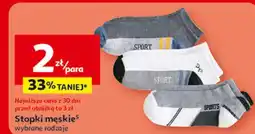 Auchan Stopki męskie oferta