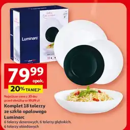 Auchan Komplet obiadowy diwali Luminarc oferta