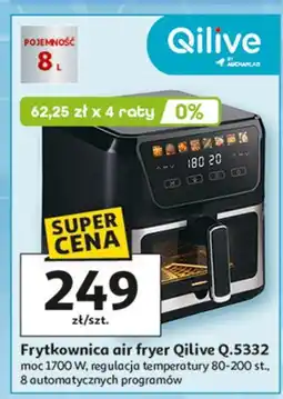 Auchan Frytkownica air fryer q.5332 Qilive oferta