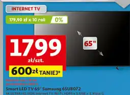 Auchan Telewizor 65'' 65u8072 Samsung oferta