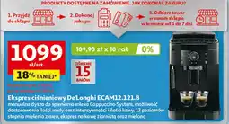 Auchan Ekspres ciśnieniowy ecam12.121 b De'longhi oferta