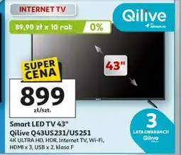 Auchan Telewizor 43 q43us231 Qilive oferta