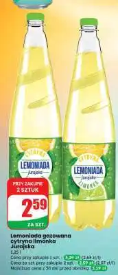 Dino Lemoniada gazowana cytryna limonka Jurajska oferta