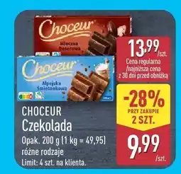 ALDI Czekolada różne rodzaje oferta
