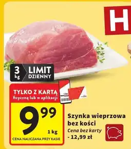 Intermarche Szynka wieprzowa bez kości oferta