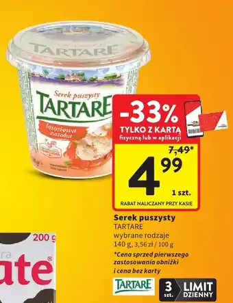 Serek puszysty Tartare