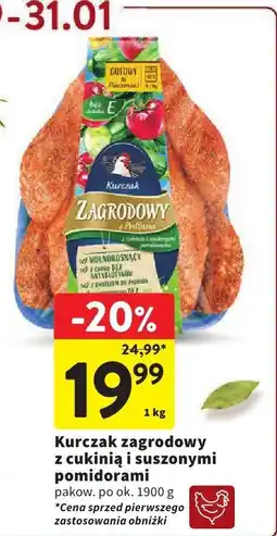 Intermarche Kurczak zagrodowy z cukinią i suszonymi pomidorami pakow. po ok oferta